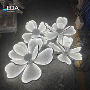 LEDA Lámpara de Pie LED para Decoración de Bodas, Color Blanco Cálido, Altura Ajustable, Decoración de Pasillo Floral, Lámpara de Techo - Product Image 5