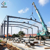 Atelier industriel préfabriqué sur mesure à faible coût, structure en acier métallique, hangar préfabriqué, bâtiment modulaire, entrepôt
