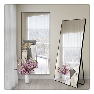 Manufacturer Bathroom Decorative Mirror Home Furniture Mirror with a Frame Wall Mounted Mirror - Product Image 1