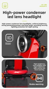 <span class=keywords><strong>Bicicleta</strong></span> Eléctrica de Fábrica China, <span class=keywords><strong>Bicicleta</strong></span> Eléctrica y Scooter Económicos, Batería de Tubo Inferior de 48v12/20, Motor de Cubo Trasero, Varios Estilos Disponibles - Product Image 6