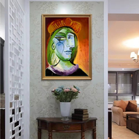 Reproduction d'art mural classique de peinture à l'huile pour la décoration intérieure d'hôtel
