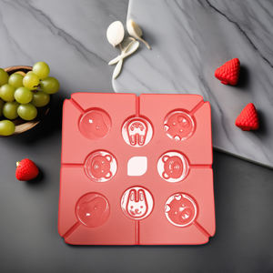 ปรับแต่งแม่พิมพ์ซิลิโคนอมยิ้มพร้อมแท่ง-นุ่มปลอดภัยแม่พิมพ์น่ารักสำหรับทำช็อคโกแลตลูกกวาดคุกกี้และฟองดองท์ขนม - Product Image 6