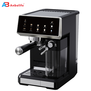 <span class=keywords><strong>Machine</strong></span> à café <span class=keywords><strong>expresso</strong></span> ANBOLIFE 20 bars avec réservoir de 1,8 L, moulin <span class=keywords><strong>intégré</strong></span> et mousseur à lait pour usage domestique, bureau ou barista - Product Image 1