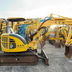 Miniexcavadora Komatsu Usada, Excavadora Compacta Komatsu PC40 de Segunda Mano, 4 Toneladas, Motor Original, Certificación CE - Product Image 1