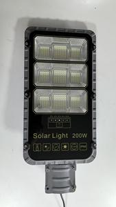ไฟถนนโซลาร์เซลล์ LED 300W IP65 5000K แสงเดย์ไลท์ พร้อมเซ็นเซอร์ตรวจจับความเคลื่อนไหว ตัวเรือนพลาสติก ได้รับมาตรฐาน CE มุมลำแสง 120 องศา แสงสว่างแบบเนสท์ - Product Image 5