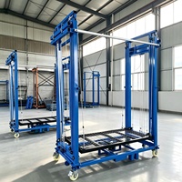 Échafaudage électrique à levage moderne pour la construction et la décoration, échelle d'échafaudage électrique