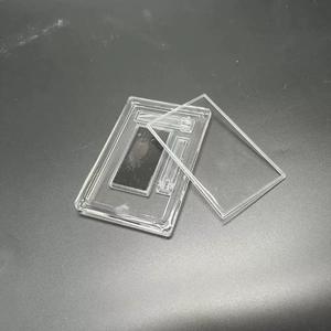 Forma rettangolare su misura inserto fotografico in bianco trasparente acrilico magnete frigo con <span class=keywords><strong>foto</strong></span> cornici magnetiche da visualizzare - Product Image 4