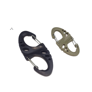 Портативный мини-пластиковый зажим для ключей с двойной пряжкой - Product Image 1