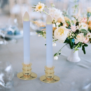 Led Flameless nhấp nháy nến Pin hoạt động hẹn giờ điện nến nổi cho ngày Valentine/đám cưới/cửa sổ trang trí nội thất - Product Image 6