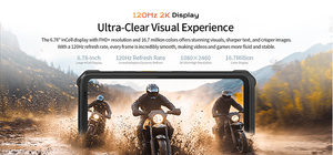 Máy PDA cầm tay chắc chắn chống nổ 6.78 inch, đạt chuẩn <span class=keywords><strong>IP67</strong></span>, tích hợp đầu đọc RFID 134.2Khz/125Khz, kết nối 4G, NFC, bộ nhớ 256GB, hệ điều hành Android. - Product Image 2