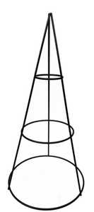 Black Metal Frame Christmas <b>Tree</b> <b>Stand</b> Tiered Hanging <b>Tree</b> Display <b>Stand</b> for Home Hotel Farmhouse Decor - Product Image 3