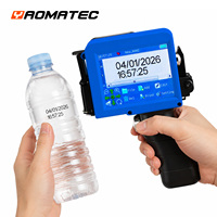 Imprimante à jet d'encre portable Yaomatec 12,7 mm pour logo et date, dispositif de marquage polyvalent pour surfaces courbes et irrégulières, boîte en carton