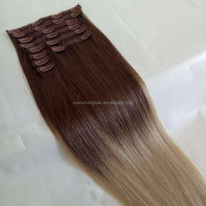 批发<span class=keywords><strong>20</strong></span>英寸160g人头马头发蕾丝夹接发 - Product Image 5