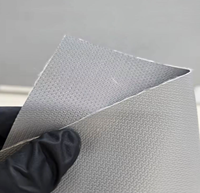 Tissu en fibre de verre haute silice enduit de silicone, résistant au feu jusqu'à 1000 °C, pour couverture de soudage, fabrication chinoise, connexion souple