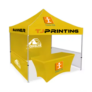 Tongjie 10X10 Tiendas de campaña para Feria Comercial Tiendas <span class=keywords><strong>cerradas</strong></span> para publicidad con dosel Oxford 600D Aleación de aluminio de alta calidad - Product Image 2