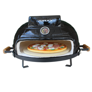 AUPLEX Brown Vente en gros <span class=keywords><strong>Four</strong></span> <span class=keywords><strong>à</strong></span> <span class=keywords><strong>pizza</strong></span> en <span class=keywords><strong>bois</strong></span> polyvalent en céramique et charbon de <span class=keywords><strong>bois</strong></span> - Product Image 5