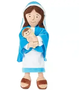 Ruunjoy vendita calda natale gesù Maria cuscino per dormire regalo bambola di peluche bambola araba giocattoli di peluche per giocattoli per bambini peluche