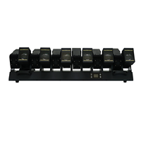 Barre de lumière LED à tête mobile 12x 60W RGBW 4-en-1 avec fonctions Strobe, Beam, Wash et Zoom Pixel pour DJ, mariages, concerts et éclairage de scène