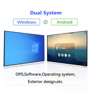 55 65 75 85 86 110 pouces stylo doigt tactile interactif écran plat 4k Led tableau blanc interactif numérique pour l'affichage de la salle de réunion - Product Image 2