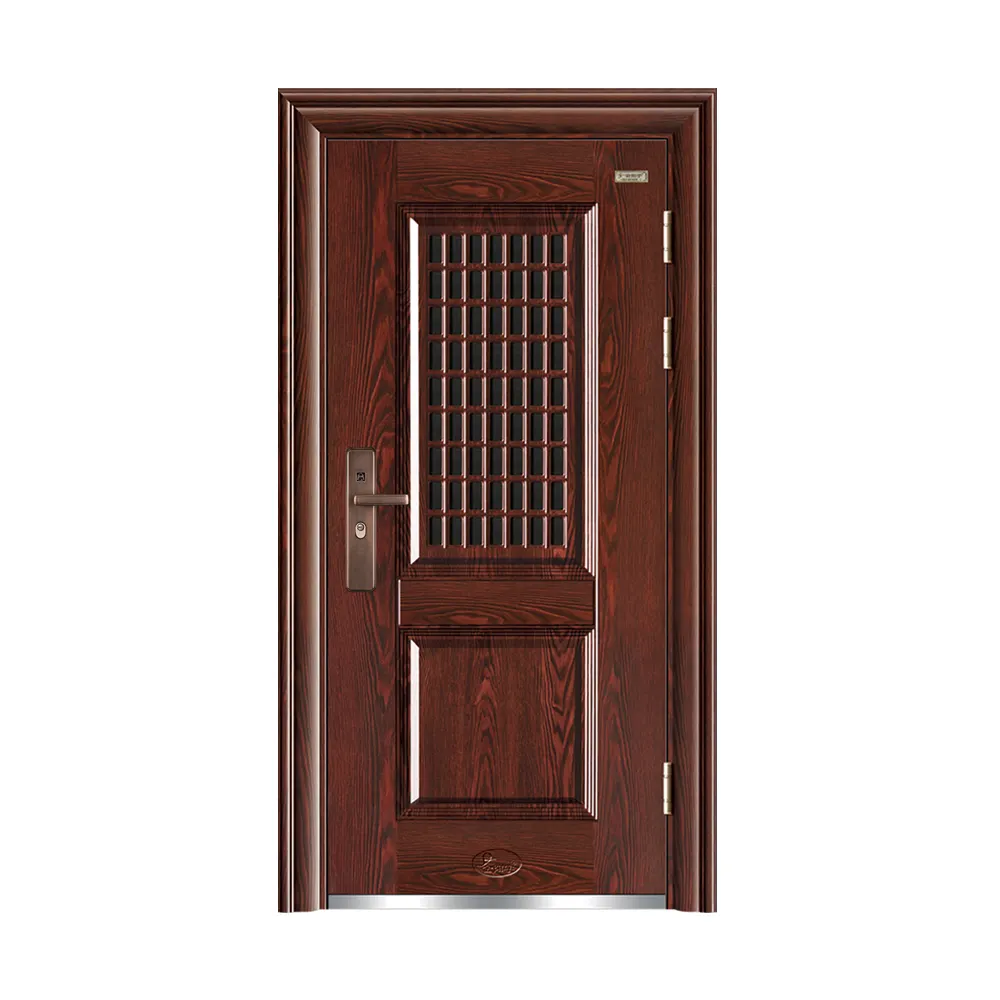 180 mins China Real Listed Fire Rated Steel Door Commercial Building Hotel Used Fire Proof Door Entrance Steel Doors