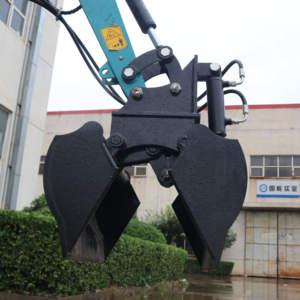 0,8-<span class=keywords><strong>2</strong></span> ton minigraafmachine klemschaal grijper kleine klemschaal emmer aanbouw voor minigraafmachines - Product Image 5