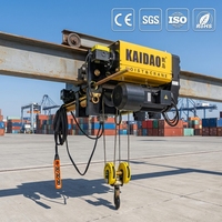 Nouvelle palan électrique pour grues à pont et à portique, levage industriel avec construction métallique, capacité de 10 tonnes, télécommande