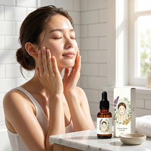 Aceite Limpiador Herbal Natural de Marca Privada OEM, Desmaquillante de Lavanda, Jazmín y Osmanthus, Limpieza Profunda de Poros, Jabón Facial Vegano - Product Image 6