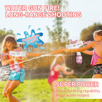 Nueva Pistola de Agua Super Soaker, Pistola de Agua Electrónica Uzi de Disparo Automático con Versión de Tambor