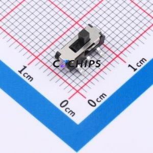 MST22D18G20-B Slide Switch SMD-6P,9x3.5mm Switch Double Pole Double Throw Rectangle Pin Header SMD Tab 9.1mm - Product Image 1