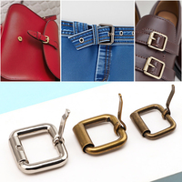 Boucle de réglage de vêtements en métal de haute qualité pour vêtements, chaussures et sacs, boucles en laiton antique pour la vente en gros