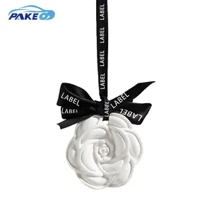 Camellia Scented Pendant for Closet and CarEasy to hang and long lasting car air freshener
