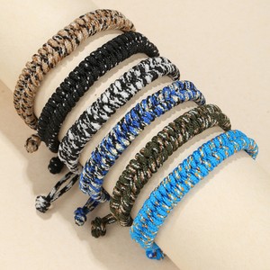 Pulsera de Paracord en Oferta, Venta Directa de Fábrica, Pulsera Tejida para Supervivencia al Aire Libre, Emergencias y Campamento - Product Image 1