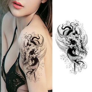 Nouveau Style Sexy Adultes Personnalisé <span class=keywords><strong>Tatouage</strong></span> Temporaire Autocollant Corps Art Jambe Épaule Poitrine Non Toxique Harf <span class=keywords><strong>Bras</strong></span> <span class=keywords><strong>Tatouage</strong></span> Autocollant pour Femmes - Product Image 3