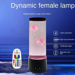 Lampe LED Poisson Multicolore pour Aquarium, Veilleuse USB, Lampe de Table à Bulles de Poisson Simulées pour Maison, Bureau, Chambre, Salon - Product Image 2