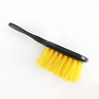 Brosse portable pour jantes de voiture, brosse de nettoyage en plastique souple pour les roues de voiture, outil de détaillage et de lavage