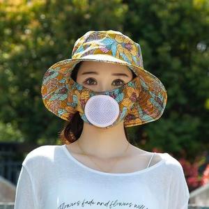 Sombrero tipo pescador con máscara, protección solar, transpirable, para ciclismo al aire libre, unisex, talla única, verano, primavera, otoño - Product Image 4