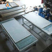 Machine de fabrication de carreaux en céramique LYA haute productivité, stable et flexible, avec boîte de vitesses, roulement, moteur et pompe pour la décoration murale 380V