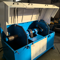 Machine de détartrage mécanique à fil de fer, machine de détartrage par sablage pour fil de fer de 5,5 mm à 25 mm