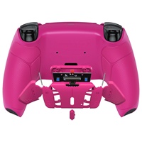 EXtremeRate Coque arrière personnalisée pour manette PS5 + 4 boutons arrière + Carte FPC remapable pour PS5
