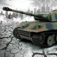 Henglong-modelo de tanque de radiocontrol 1/16, Pantera alemana, 3819-1