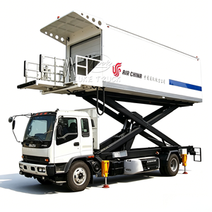 Camion de traiteur aéroportuaire de qualité supérieure, boîte de chargement en acier inoxydable, véhicule de chargement de nourriture pour avions - Product Image 1