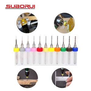 Borui 10 Chiếc Máy CNC Bộ Mũi Khoan Bảng Mạch In PCB <span class=keywords><strong>Mini</strong></span> Mũi Khoan Vi Cacbua Cho Bảng Mạch In Kim Loại - Product Image 5