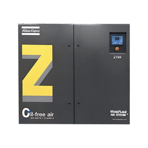 Compresor de Aire de Tornillo Sin Aceite Atlas Copco ZT20 ZR20 de 15 kW, 20 hp, 8 bar, 10 bar, Lubricado por Agua - Product Image 3