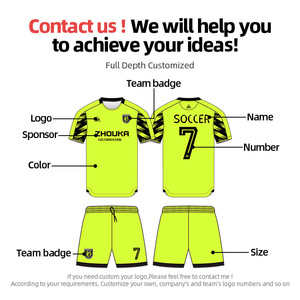 Camiseta de uniforme de equipo de fútbol de nueva serie personalizada, sublimación térmica, Conjunto de camiseta de fútbol gradual para hombre - Product Image 4