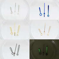 Accessoires de montre modifiés, mouvement japonais NH35/364R/7S, aiguilles de montre luminescentes vertes pour boîtier de montre Cartier 38 mm