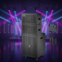 Équipement audio professionnel pour intérieur et extérieur, système de sonorisation Line Array haute puissance de 15 pouces, haut-parleur en bouleau pour 5.1