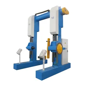gantry style pay off take up machine for cable and wires