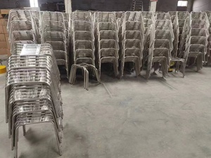 Bingkai kursi logam besi cor Modern untuk perangkat keras furnitur makan kantor rumah dan dapur - Product Image 5