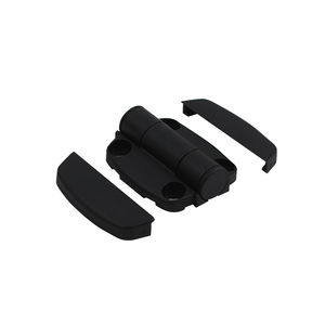 Schwarzer Kunststoff 120 ° &170 °   Positionskontroll-Scharnier mit Verdeckter Schraubenabdeckung für Kleine Testkammern & Industriegehäuse - Product Image 5