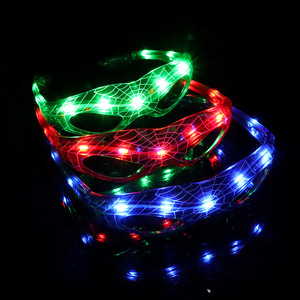 Gafas LED con Estilo de Spider-Man, Gafas Luminosas, Regalos Creativos para Fiestas de Disfraces - Product Image 1